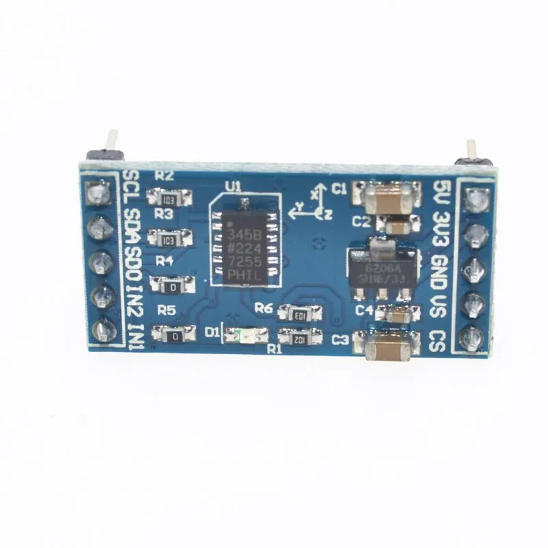 ADXL345 3 осевой цифровой датчик гравитации модуль ускорения наклона для Arduino