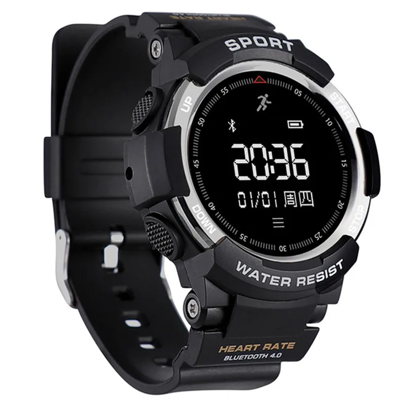 Умные часы IP68 водонепроницаемые спортивные для плавания бега Bluetooth браслет