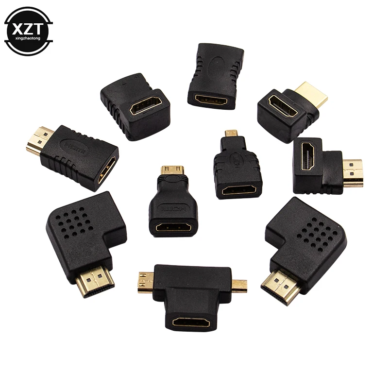 10 шт. 2 в 1 HDMI адаптер|Кабели HDMI| |