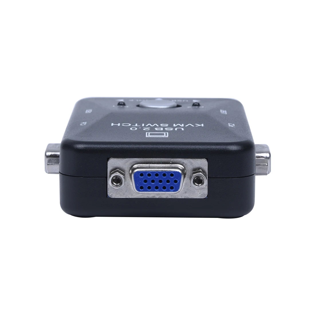 Все в одном мини 2 порта KVM ручной переключатель Box адаптер w USB