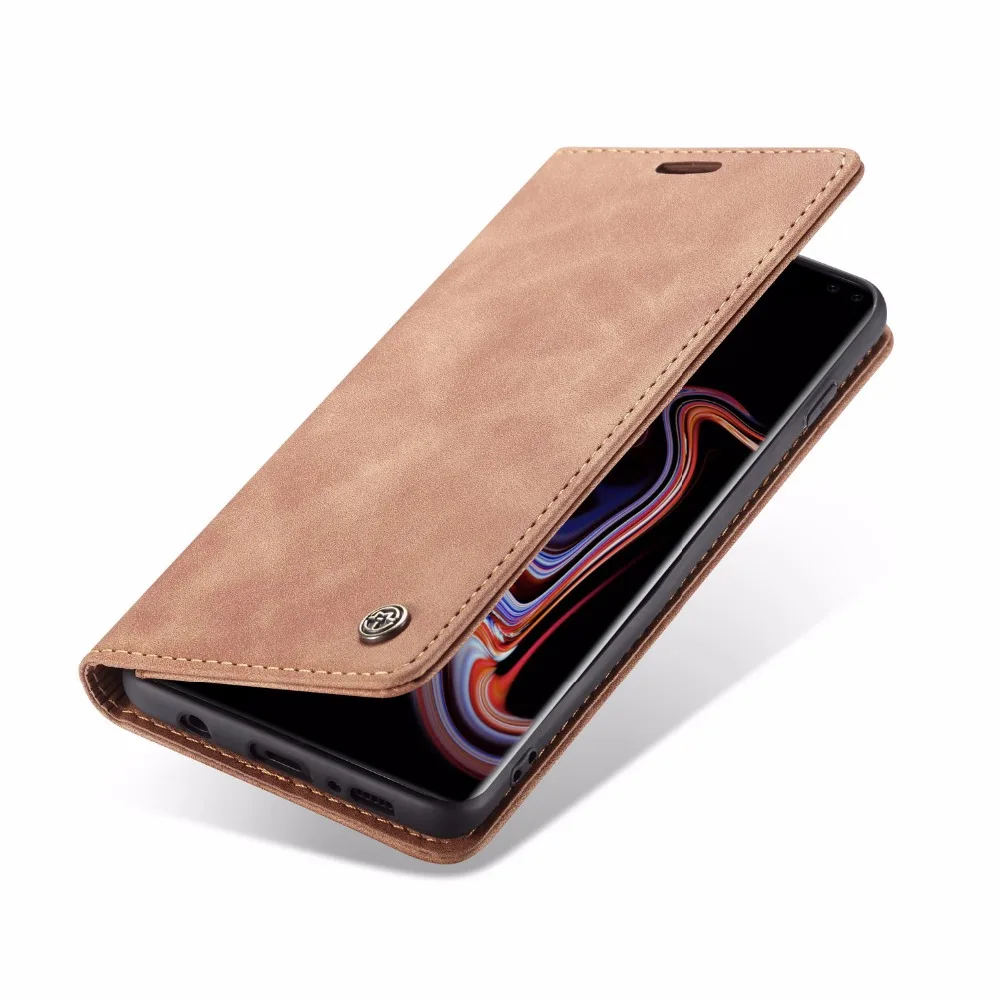 Магнитный чехол CaseMe для Samsung S8 S9 S10 S20 Plus S7edge note 10 + M10 M31 M20 M30s A41 A31 кожаный