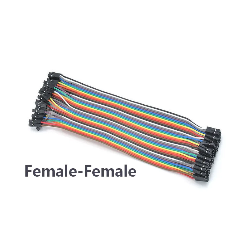 Новый кабель Мама мама 21 см для макетной платы Arduino Dupont Jumper 40P (1p 1p)|Кабели передачи