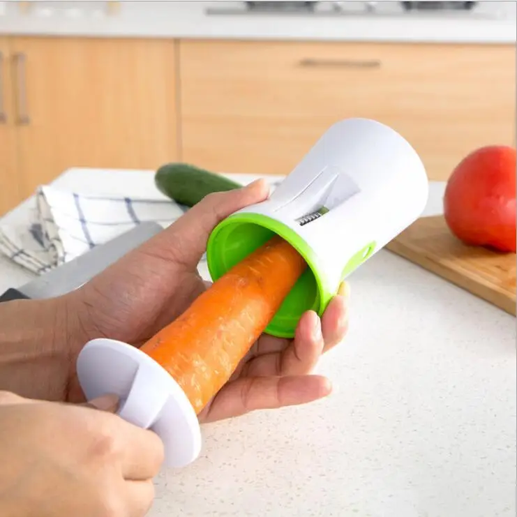 Овощной спиральный фруктовый Терка измельчитель нож Spiralizer для моркови огурец