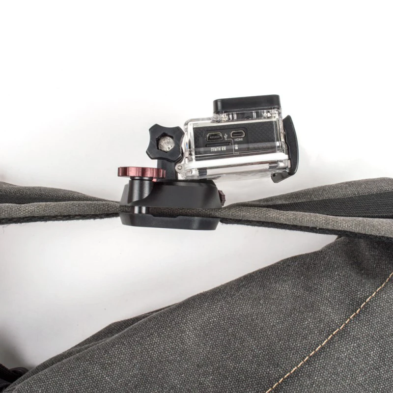 Быстросъемный рюкзак с зажимом для крепления на поясной ремень экшн камеры GoPro Hero