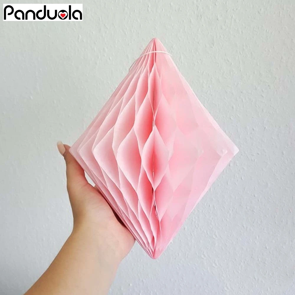 Тканевая бумага алмазные соты шар Lampion Baby Shower украшение Anniversaire день рождения Lanterne