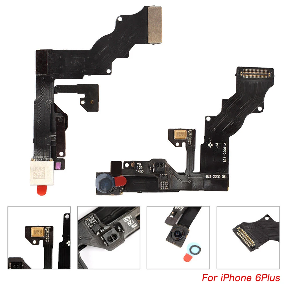 Для iPhone 6 6plus 6s 6s Plus фронтальная камера светильник приближения сенсор гибкий кабель с наушником динамик+ полный комплект винтов