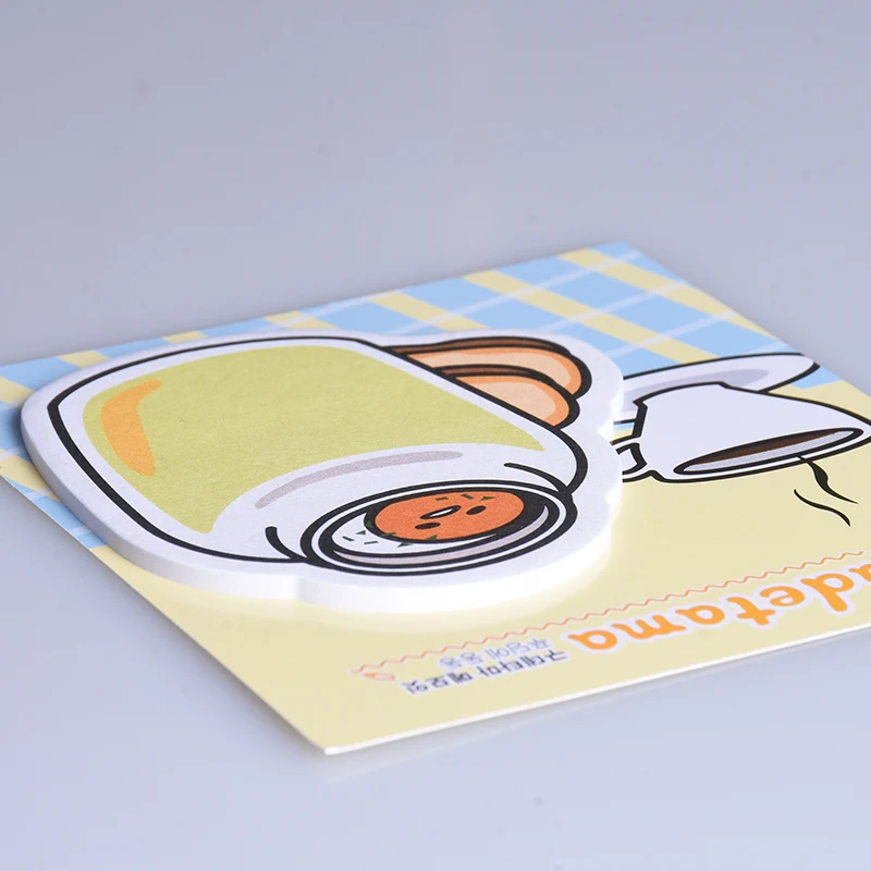 2 шт. заметки Kawaii яйцо брат Gudetama ленивый Блокнот офис школьные принадлежности