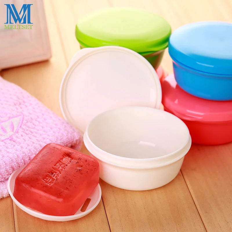 Мини-сливной фильтр круглой формы мыльница для путешествий дома туалета