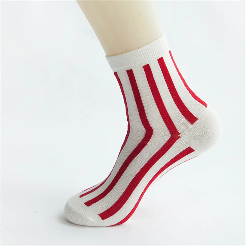 Носки женские хлопковые разноцветные в стиле Харадзюку | Женская одежда