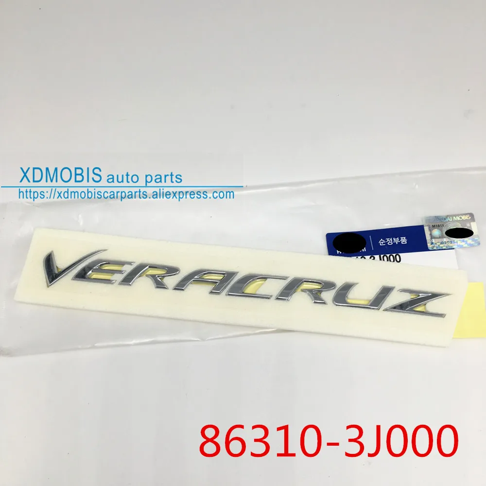 Логотип на заднюю дверь для Hyundai VERACRUZ 2007 2013 863103J000 86310 3J000|Наклейки автомобиль| |
