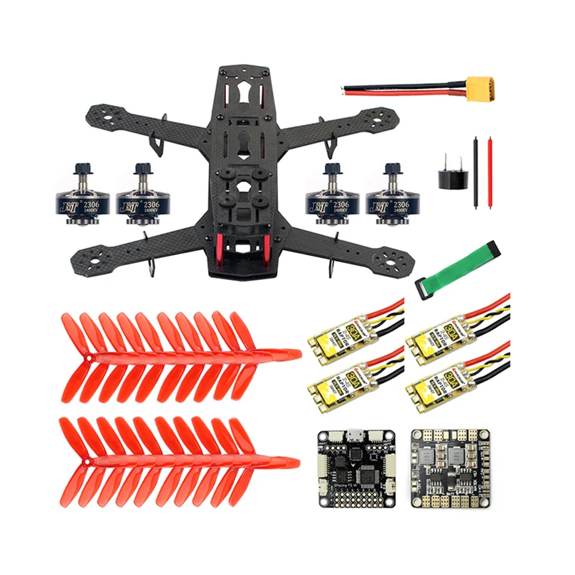 250 Полный комплект DIY FPV Квадрокоптер камера Дрон мм рамка из углеродного волокна