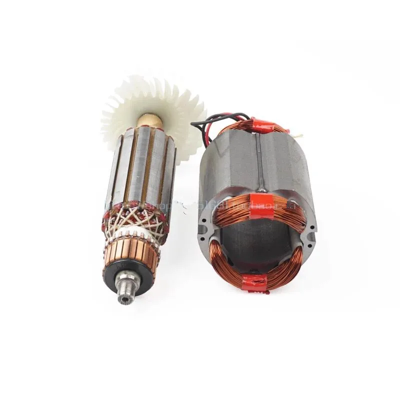 Rotor and stator AC220-240V ротор якоря статора электродвигателя для угловая шлифовальная машина Makita GA GA5030 GA4530 GA4030 GA5034 GA4534 GA4031 GA4030R GA4034 - Цвет: Rotor and stator