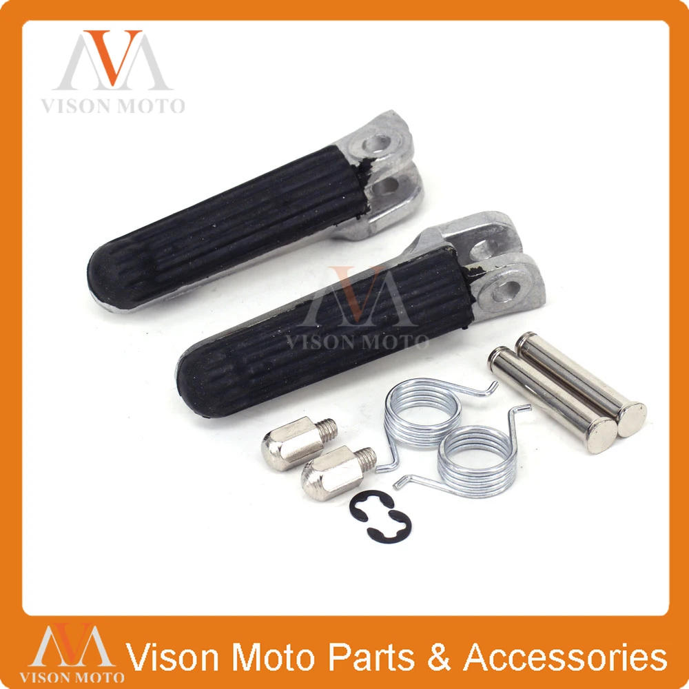 Передние Подножки для HONDA VFR400 RVF400 VFR RVF 400 NC30 NC35 CBR250 CBR 250 MC19 MC22|front foot pegs|foot pegsfront |