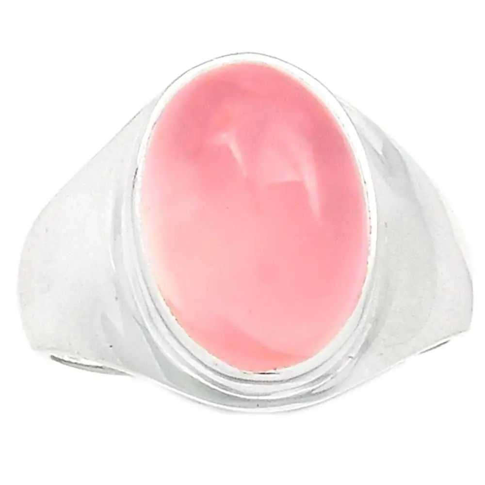 Кольцо Lovegem из натурального розового кварца серебро 925 пробы размер: 8 25 AR1910 |