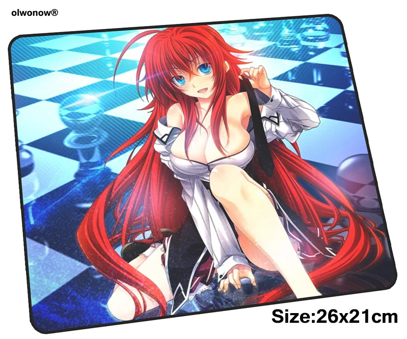 Коврик для мыши dxd старшеклассников 26x21 см игровой коврик геймеров