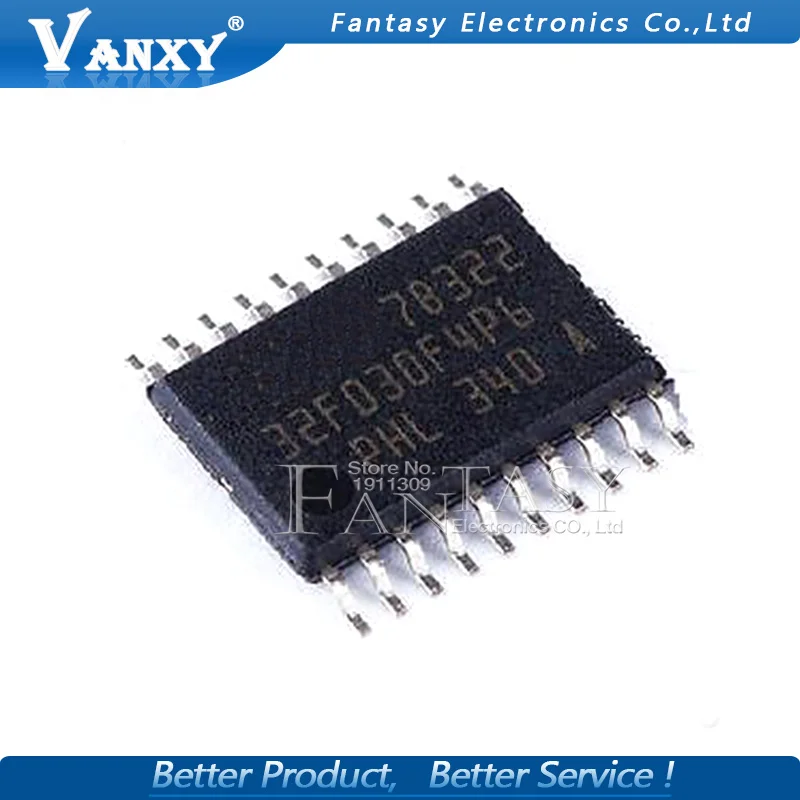 5 шт. STM32F030F4P6 TSSOP-20 STM32F030 TSSOP 32F030F4P6 SMD высокой добавленной стоимостью линии на базе ARM 32-бит MCU