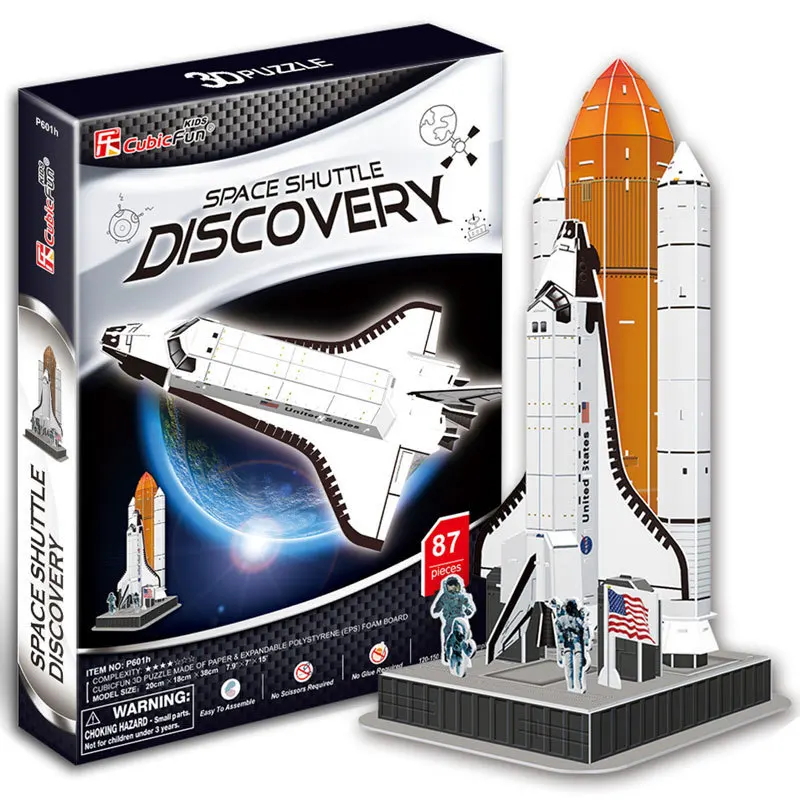 Модель космического корабля модель открытия объемный пазл головоломка сделай