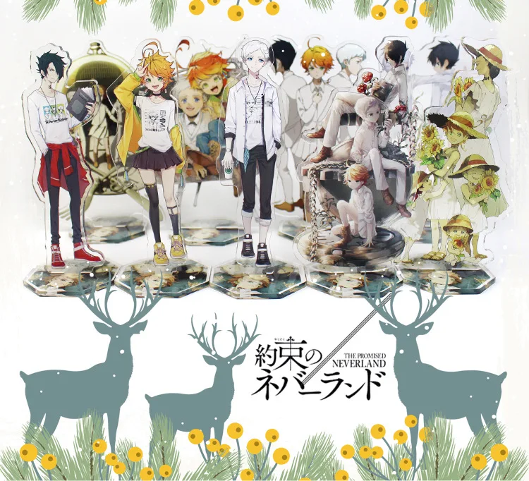 Японское аниме Обещанный невевер брелок Yakusoku No Neverland акриловая подвеска-фигурка |