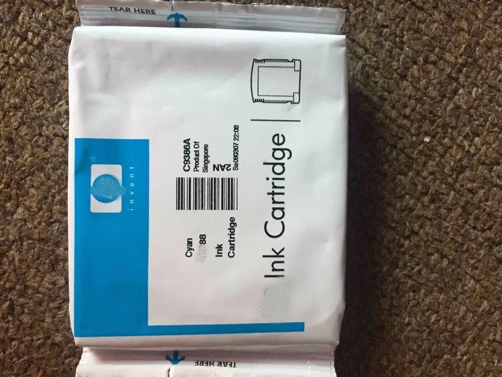 

Чернильный кронштейн C9386A для HP 88, голубой