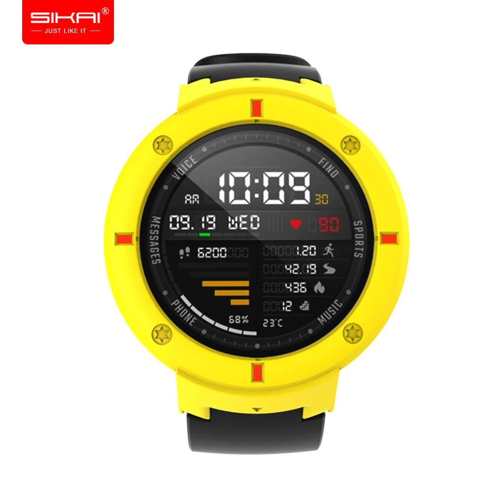 Чехол для часов SIKAI Amazfit Verge жесткий армированный защитный чехол Xiaomi Huami 3