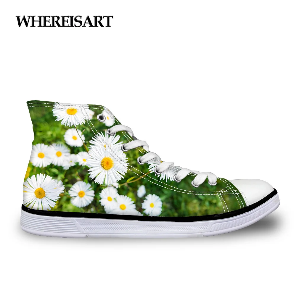 WHEREISART/Высококачественная Женская Повседневная парусиновая обувь женская на