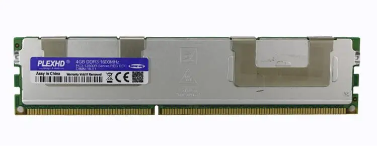 Серверная память PLEXHD X79 X58 2011 LGA2011 ECC REG 1866 1333 ОЗУ 4 ГБ 8 16 DDR3 PC3 1066 МГц 1600 14900 12800