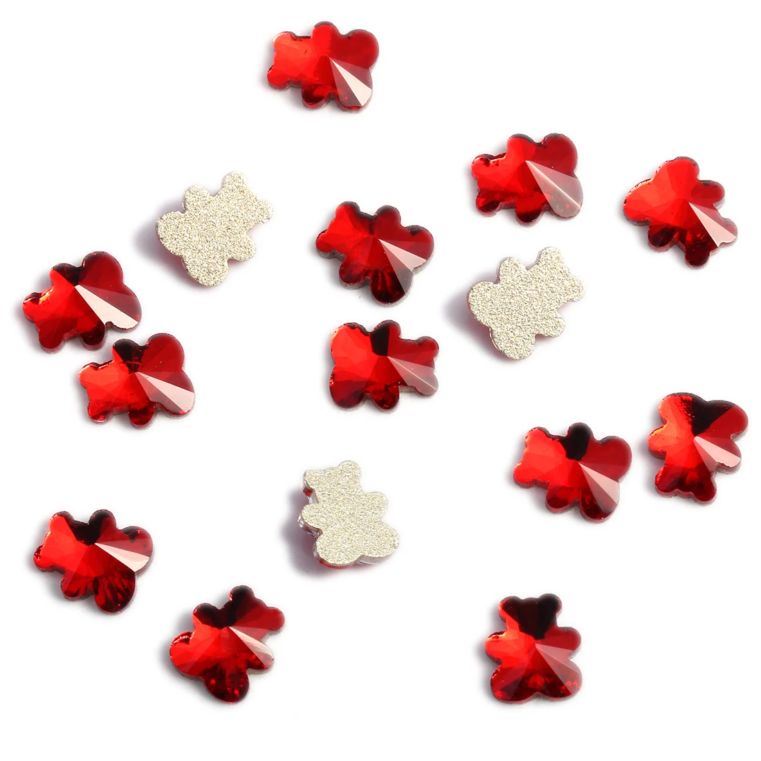 MJ30 50pcs Украшения для дизайна ногтей 50 шт стеклянные стразы Плоские наклейки для ногтей DIY ремесло искусство прелестные камни - Цвет: MJ30 50pcs