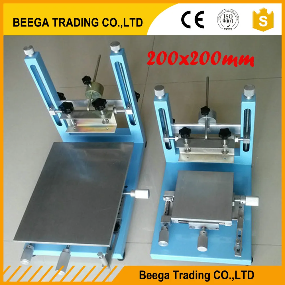Трафаретная печать 200 Х200 мм размер высокая точность ручная ручной пресс сканер