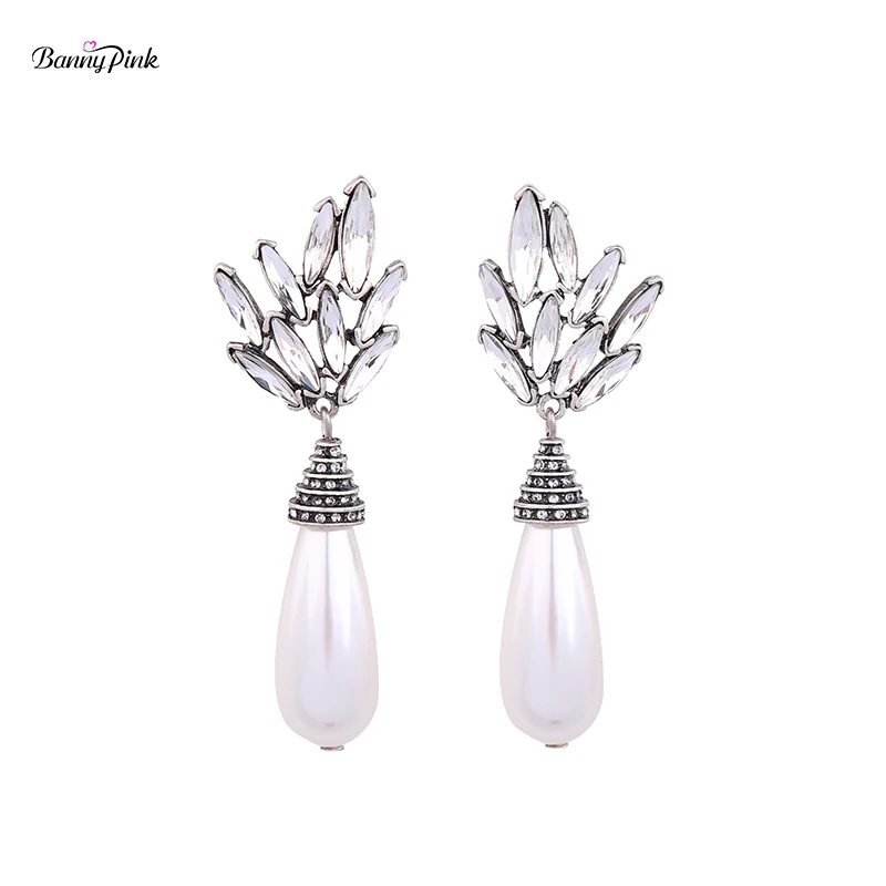 Женские винтажные серьги гвоздики с искусственным жемчугом|fashion stud earrings|stud