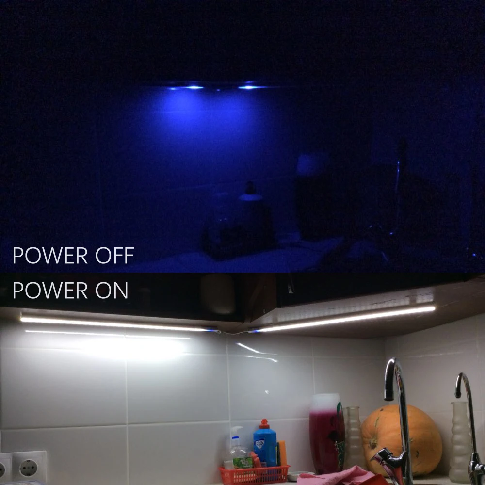 Сенсорная Светодиодная лента 4 шт. x 50 см Затемняющая Жесткая светодиодная с