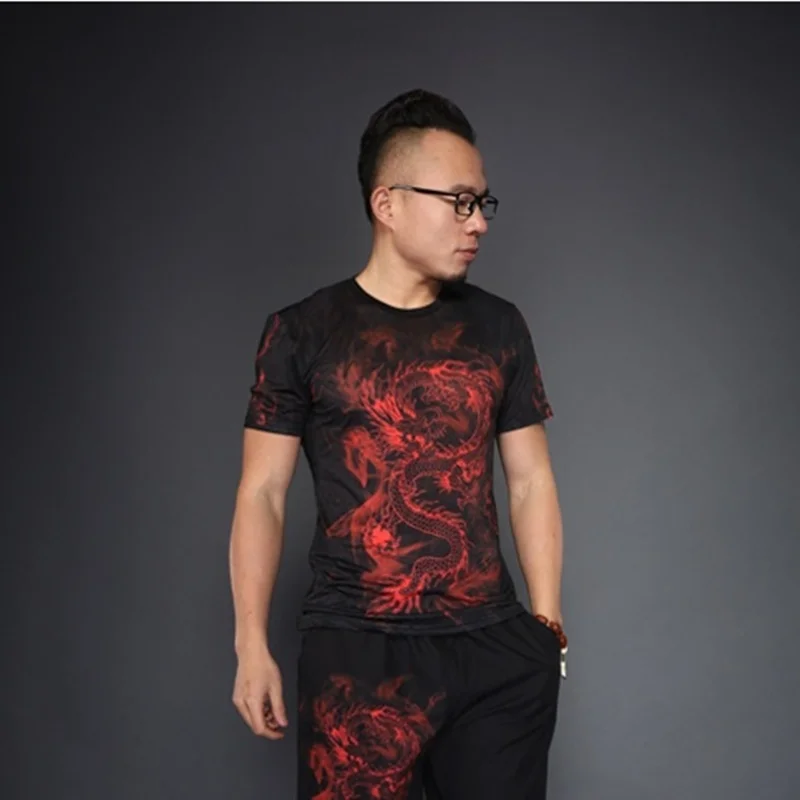 Классическая китайская одежда для мужчин рубашка с воротником мандарин блузка