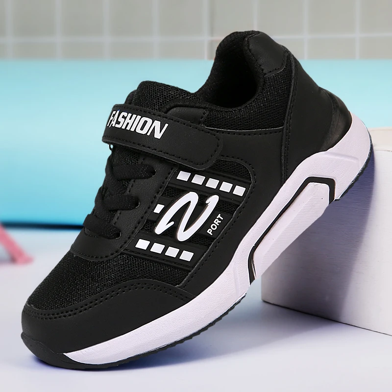 2018 новые стильные сетчатые дышащие кроссовки для мальчиков детские бега