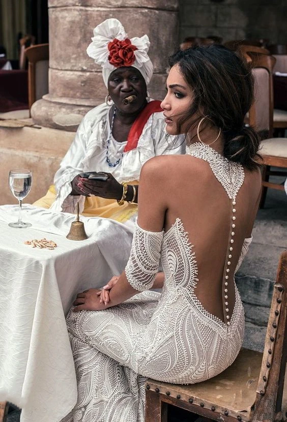 Vestido De Noiva иллюзия на спине арабское свадебное платье 2019 роскошные свадебные