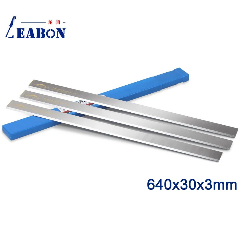 LEABON 640x30x3 мм HSS W4 % строгальный нож для деревообработки (A01003048) | Инструменты