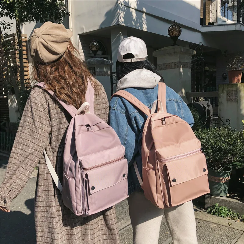 Youda школьный женский японский Harajuku стиль рюкзак для старшеклассников простые