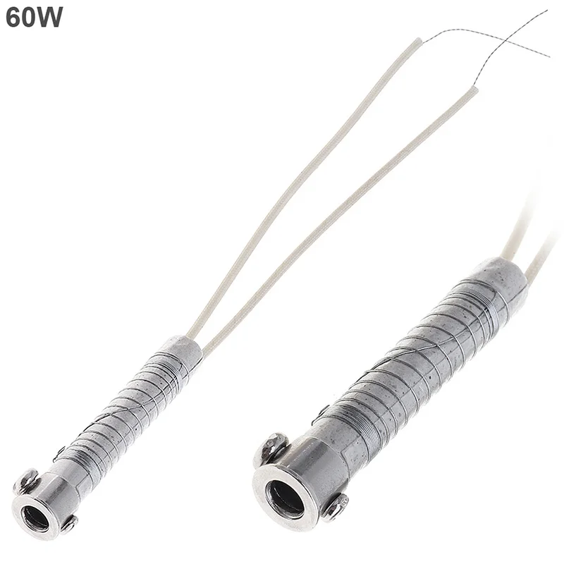 60W 220V 30/35/50/60W керамика долгий срок службы внутреннего тепловые электрические паяльники Core Поддержка Регулируемый Температура для утюга - Цвет: 60W