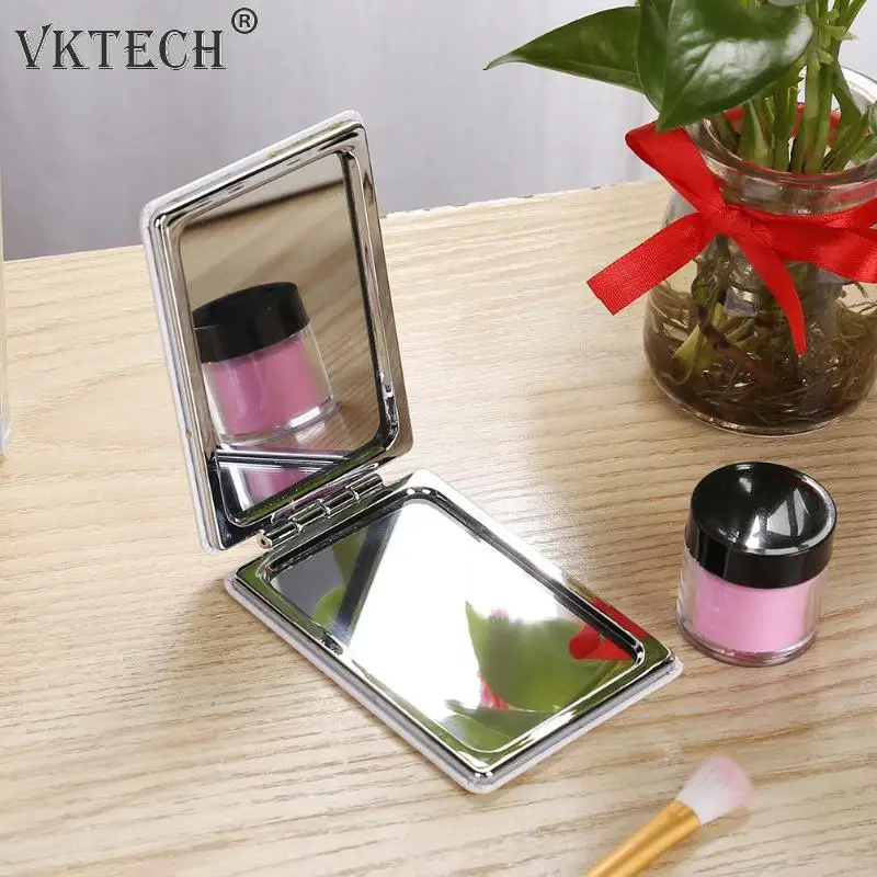 Бабочка/Сердце DIY алмаз особенной формы шаблон для рукоделия Женская Девушка ультра-тонкое косметическое мини-зеркало вышивка крестиком набор