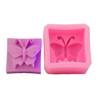 flower fairy silicone mold chocolate fudge animal butterfly soap cake decorate kitchen bakeware 3d reverse sugar molding