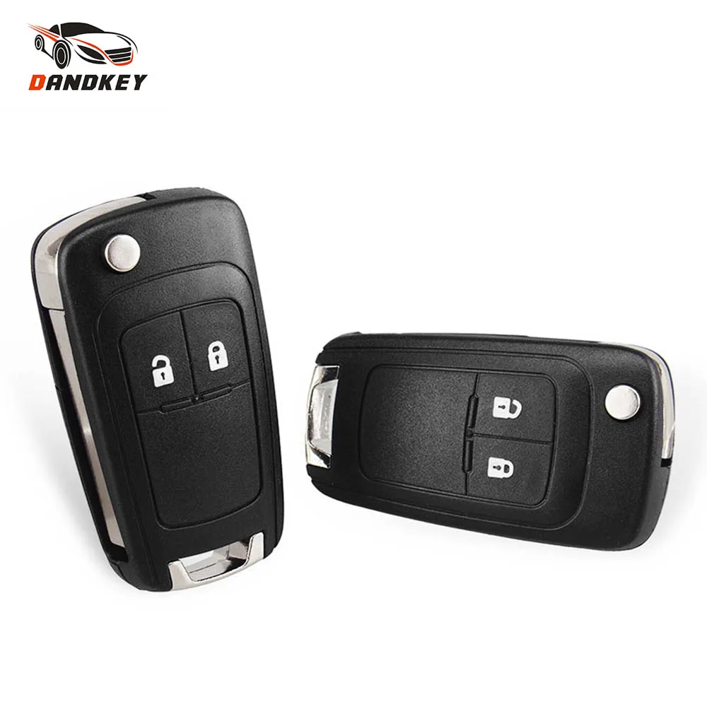 Dandkey раскладной дистанционный чехол для ключей Fob 2/3 кнопки Vauxhall Opel Astra H Insignia J Vectra C