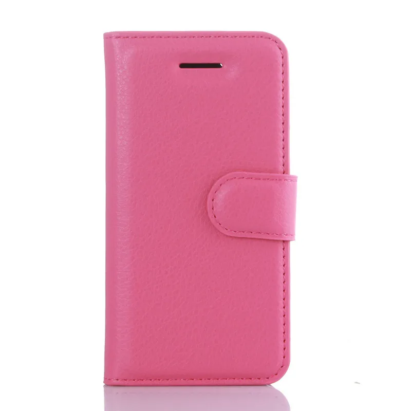 Rose red Для iPhone 5, 5S, 5SE, SE, кошелек, чехол, флип, кожаный чехол, Бампер для Apple iPhone 5, 5S, 5SE, SE, защитный чехол для телефона, TPU, оболочка, чехол - Цвет: Rose red