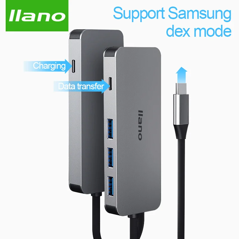 Usb c концентратор Thunderbolt 3 type к hdmi адаптер кабель для samsung станция dex USB-C macbook usb