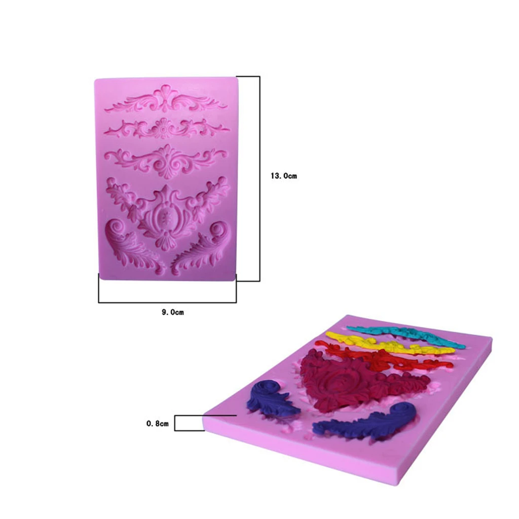 Силиконовые формы для торта форма помадки украшение льда лотки домашнего