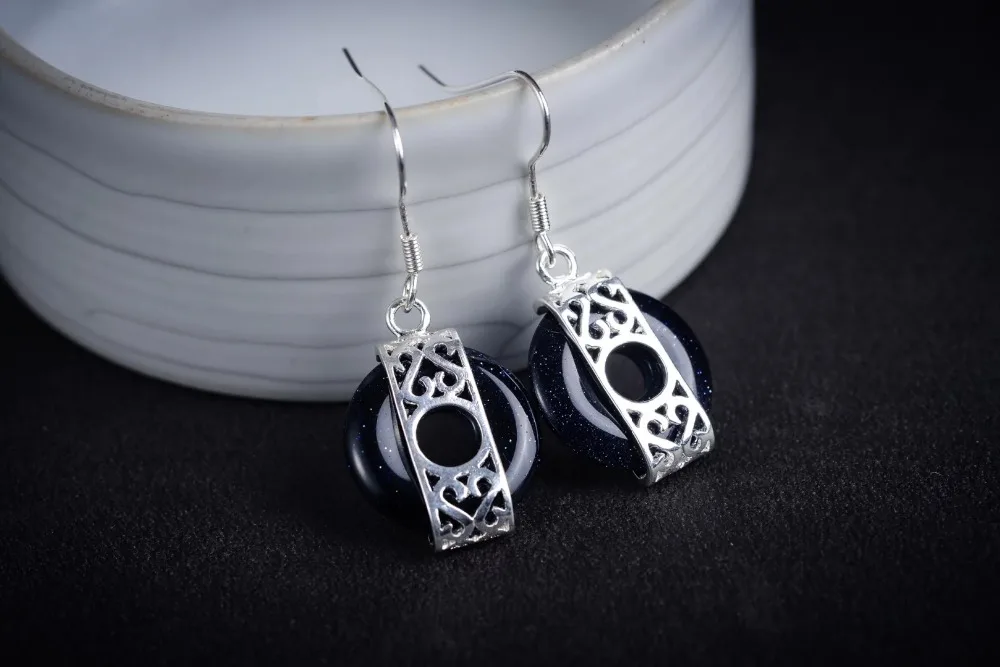 Серьги Marcasite из натурального серебра 5 вариантов на выбор|Серьги-подвески| |