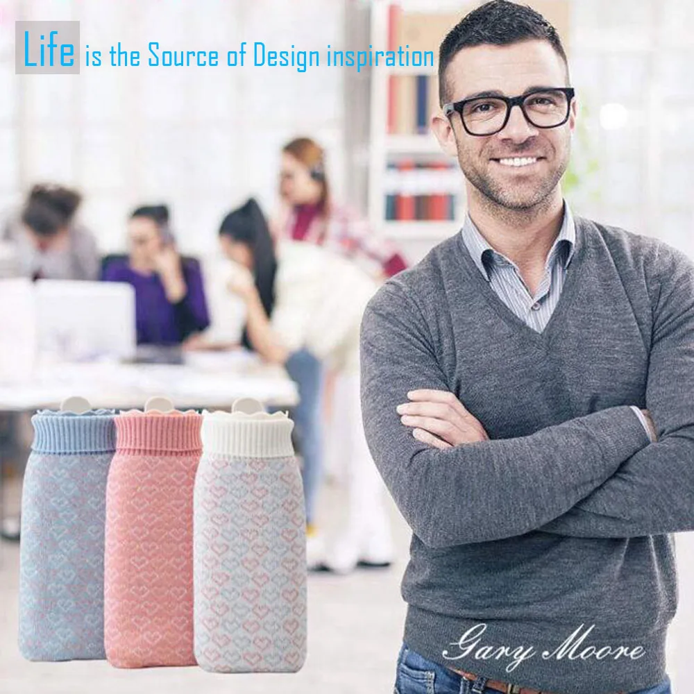 2 вида силиконовых микроволновых нагревательных сумок для горячей воды