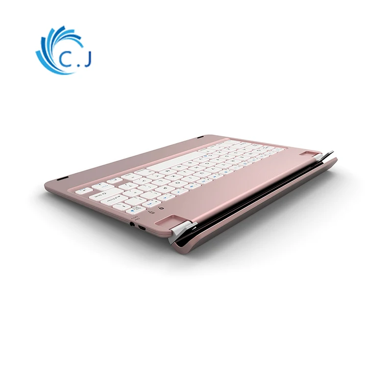 Ультра тонкая беспроводная Bluetooth Смарт клавиатура для Apple 2018/2017new iPad air 2/1 + слот