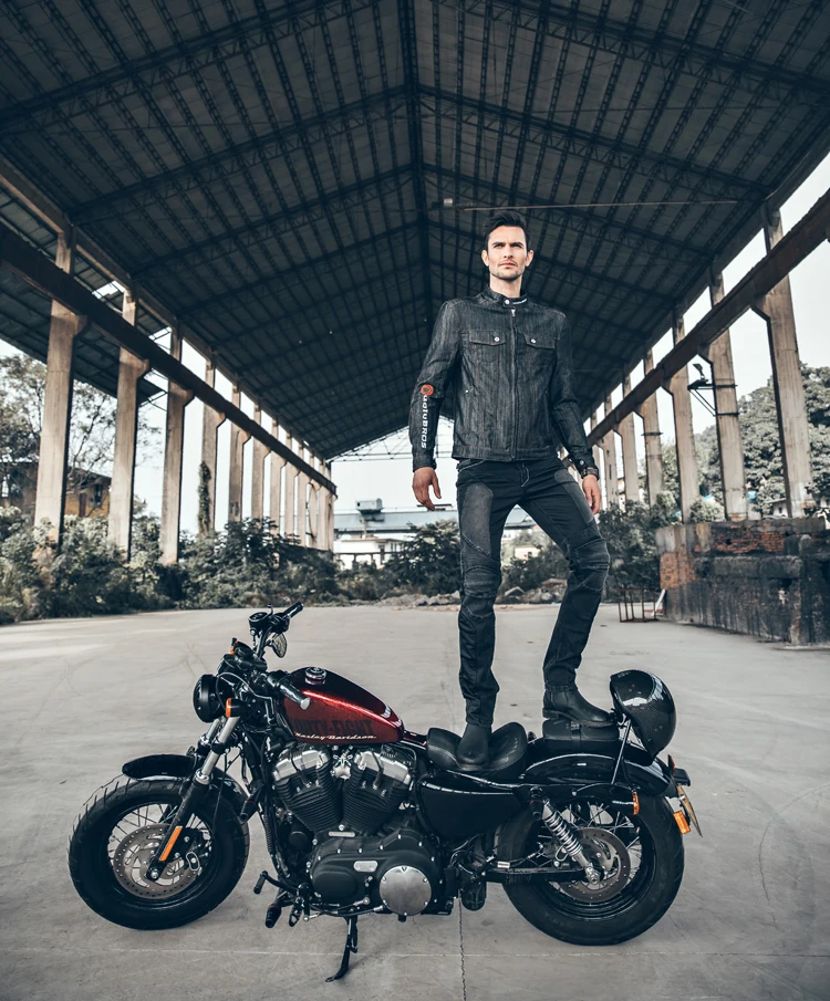 Новейшие крутые мотоциклетные сетчатые джинсы UGLYBROS летние хоккейные брюки для