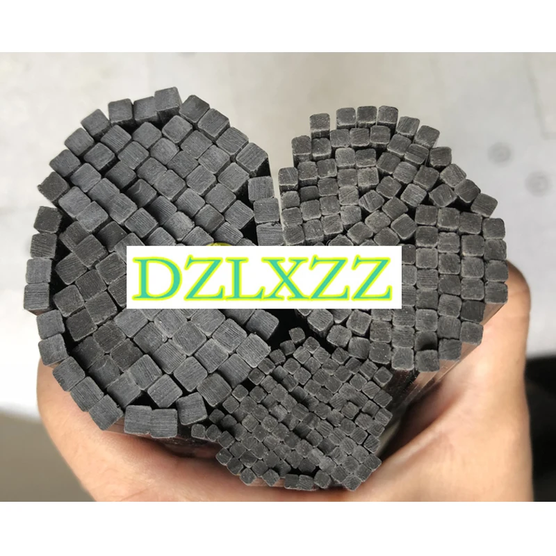2/4/10pcs 1/1 .4/1.5/2/3/4/5/6/8/10mm x 500mm length Pultruded Square Solid Carbon Fiber Rod CFR rods Drone Accessories | Игрушки и