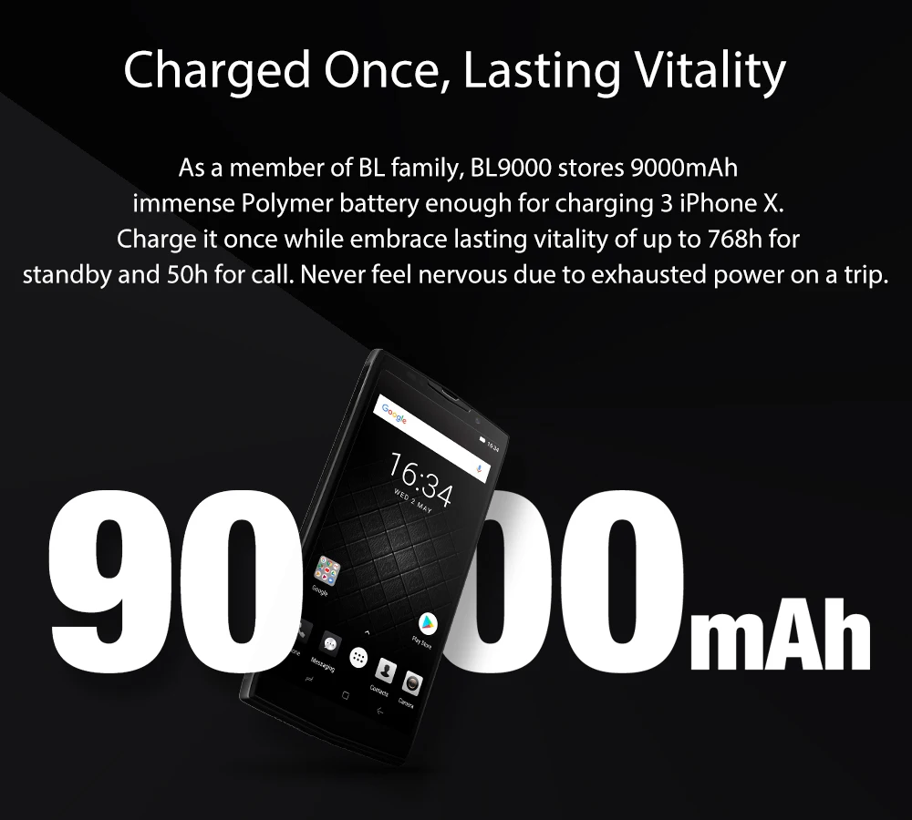 DOOGEE BL9000 6GB 64GB Android 8 1 смартфон Helio P23 Восьмиядерный OTG NFC 9000mAh 5V 5A Flash Беспроводное