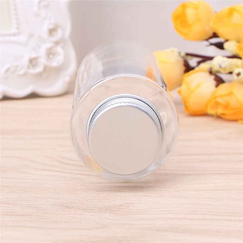 100 мл пластиковая пустая бутылка для банок Макияж жидкий образец контейнер