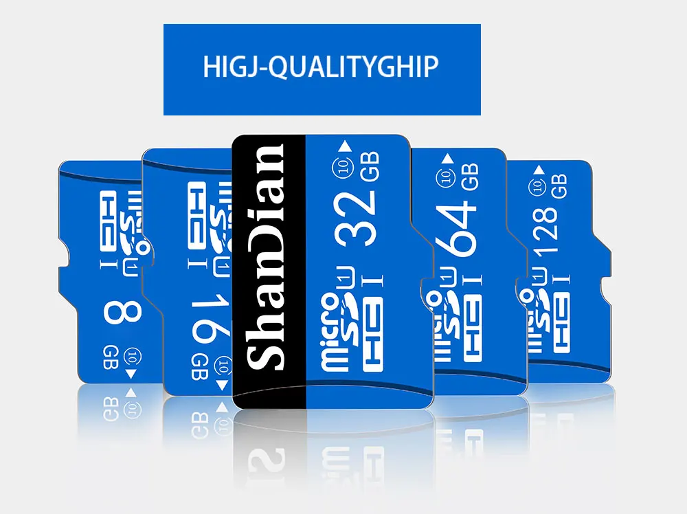 ShanDian горячая Распродажа Micro SD слот для карт памяти 64 ГБ 32 ГБ оперативной памяти, 16 Гб встроенной памяти, 8 Гб class10 карты памяти Ручка MicroSD накопитель флэш-памяти жесткого диска с высокой скоростью